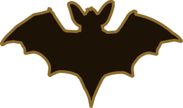 Transparent Club Penguin Bat Emoticon Leaf for Halloween