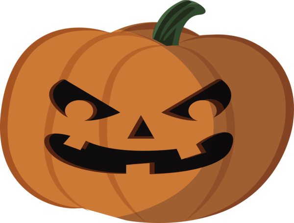 Transparent Jackolantern Pumpkin Halloween Calabaza for Halloween