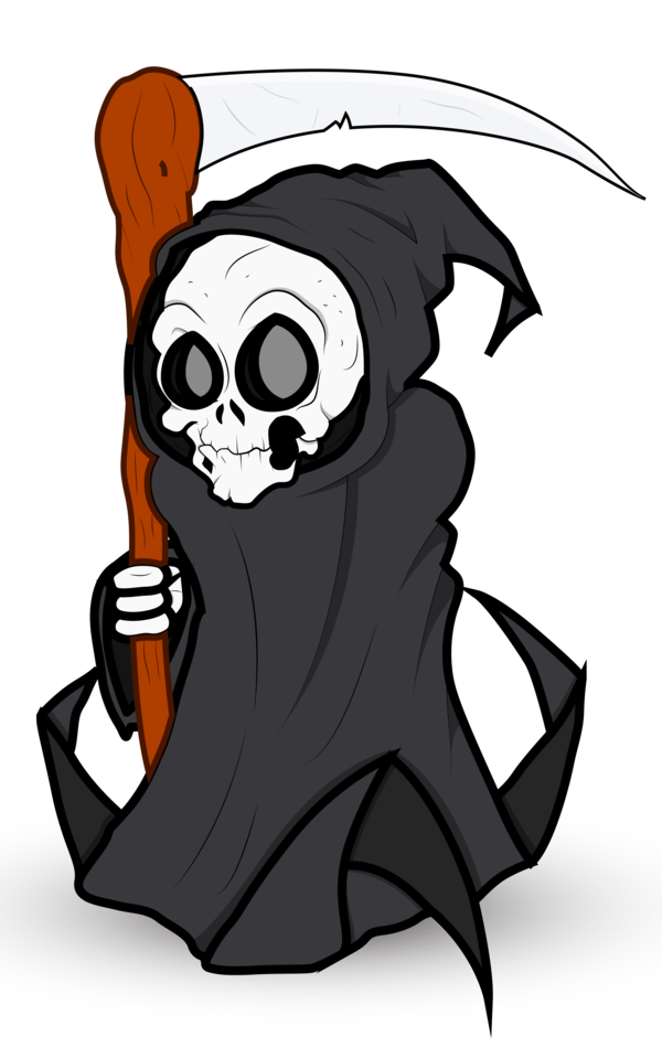 Transparent Death
 Grim Reaper
 Halloween
 Cartoon for Halloween