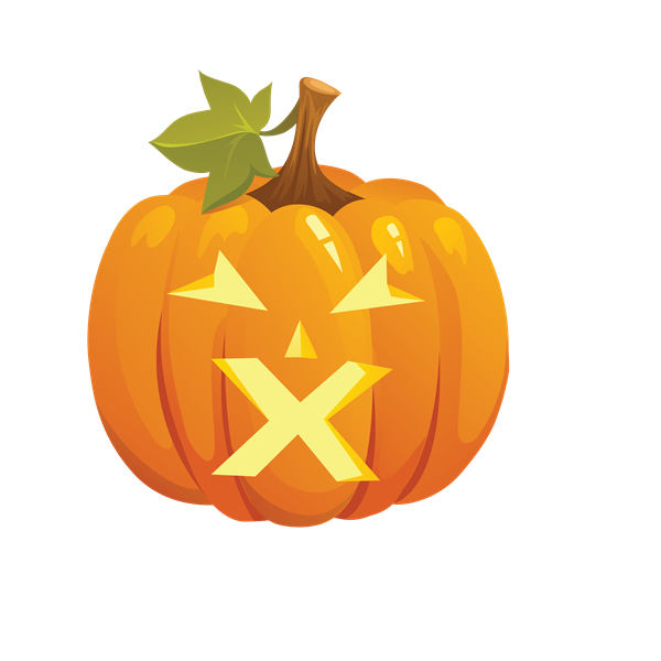 Transparent Pumpkin Halloween Carving Calabaza for Halloween