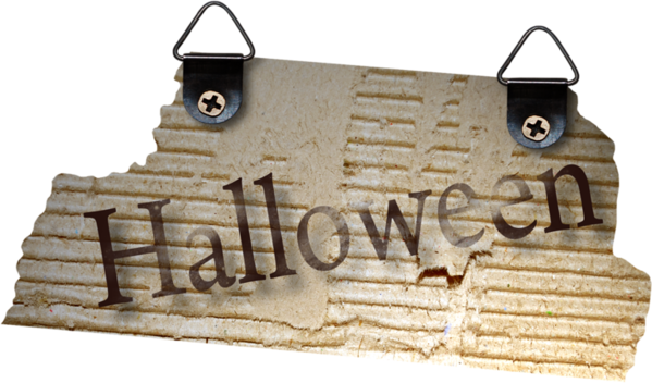 Transparent Halloween
 Holiday
 Halloween Card
 Wood for Halloween