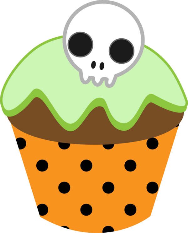 Transparent Halloween Pastry Cake Food Pattern for Halloween