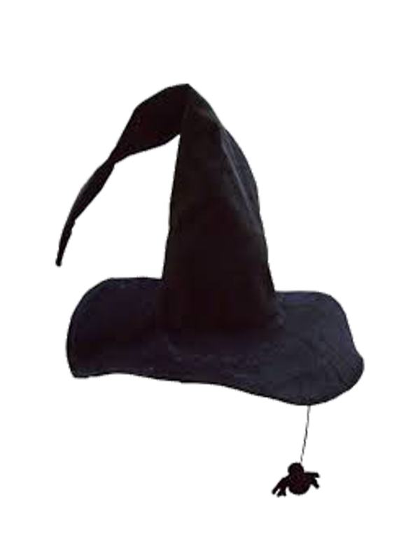 Transparent Hat Witch Hat Witchcraft Neck for Halloween