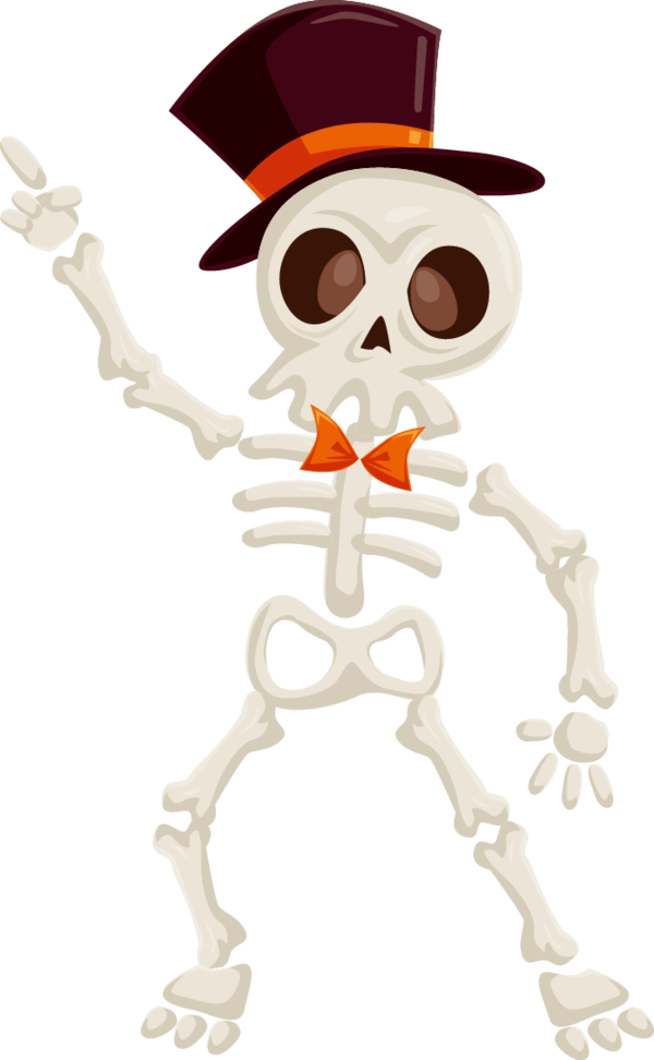 Transparent Calavera Halloween Skeleton Headgear for Halloween