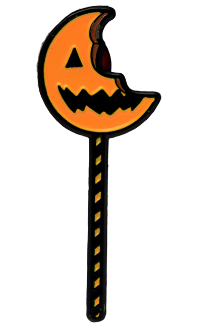 Transparent Trickortreating Michael Myers Pin Line for Halloween