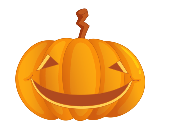 Transparent Pumpkin Jack O Lantern Halloween Winter Squash Food for Halloween