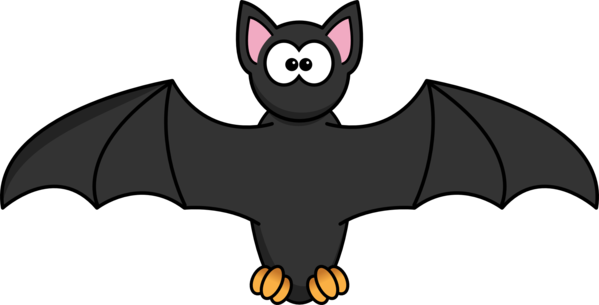 Transparent Bat Cartoon Halloween Wing for Halloween