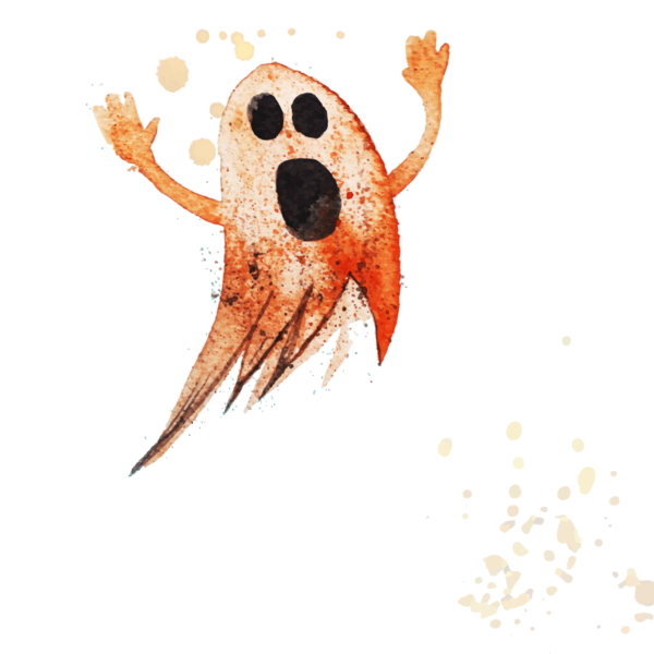 Transparent Halloween Ghost  for Halloween