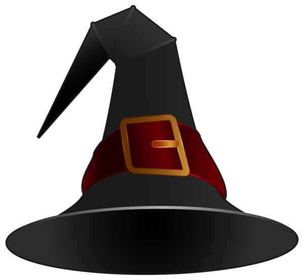 Transparent Witch Hat Hat Cowboy Hat Headgear for Halloween