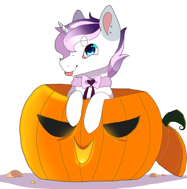Transparent Cat Calabaza Horse Pumpkin Cartoon for Halloween