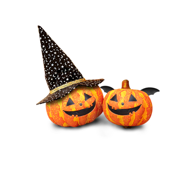 Transparent Pumpkin Halloween Witch Hat Calabaza for Halloween