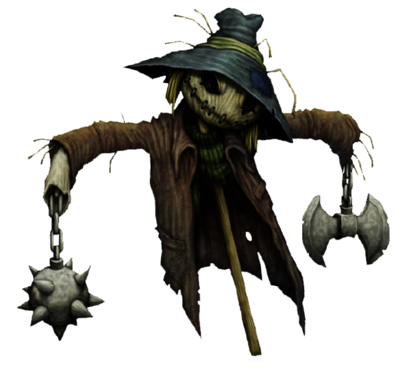 Transparent Scarecrow Halloween Mask Weapon Mercenary for Halloween