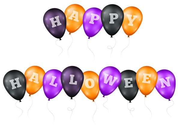 Transparent Halloween Party Drawing Balloon Purple for Halloween