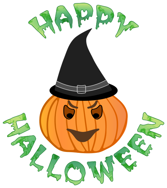 Transparent Halloween Pumpkin Sticker Jack O Lantern for Halloween