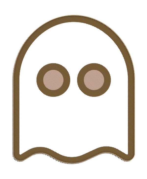 Transparent Nose Cartoon Headgear Head Circle for Halloween