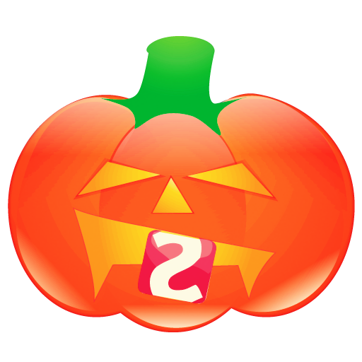 Transparent Halloween Jackolantern Pumpkin Calabaza Symbol for Halloween