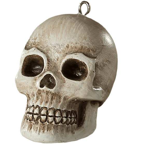 Transparent Terrifying skull for Halloween