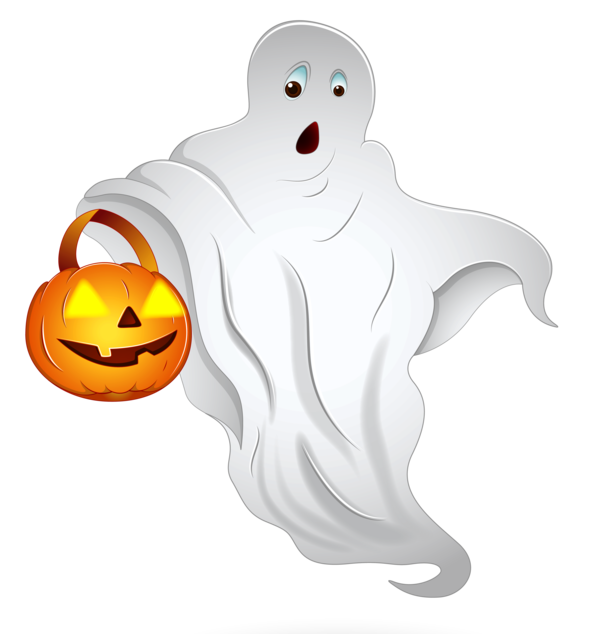 Transparent Halloween Ghost Jack O Lantern Snowman Font for Christmas
