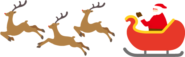 Transparent christmas Deer Reindeer Tail for santa for Christmas
