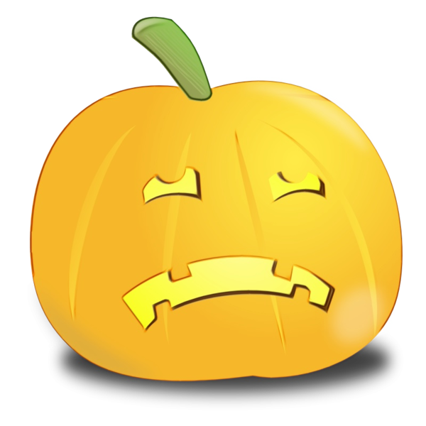 Transparent Jackolantern Pumpkin Lantern Calabaza Facial Expression for Halloween