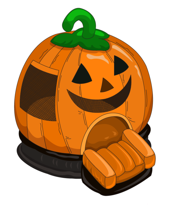 Transparent Gourd Pumpkin Halloween Calabaza for Halloween