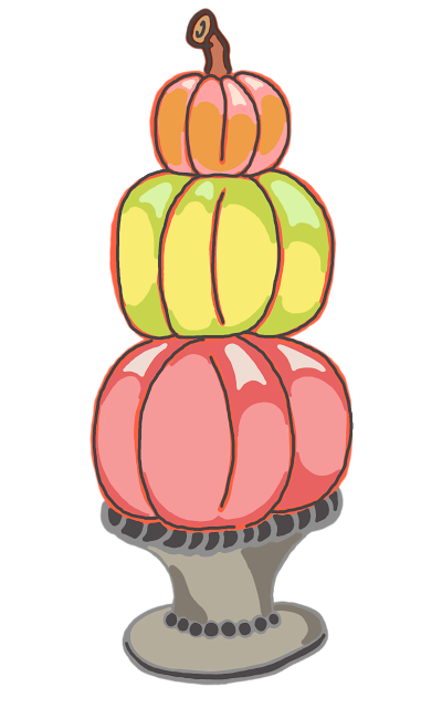 Transparent Drawing Fall Pumpkins Pumpkin Food Fruit for Halloween