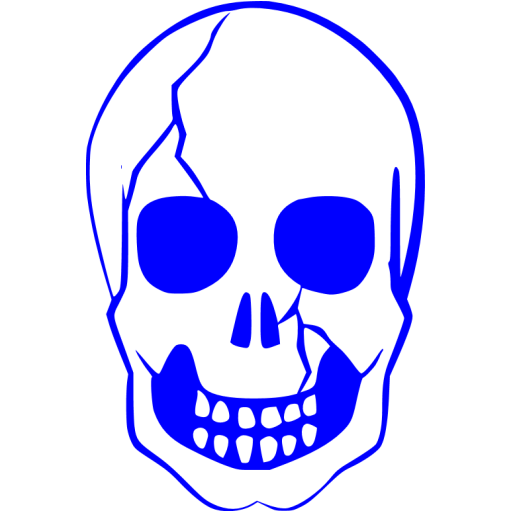 Transparent Calavera Skull Drawing Line Art Head for Halloween