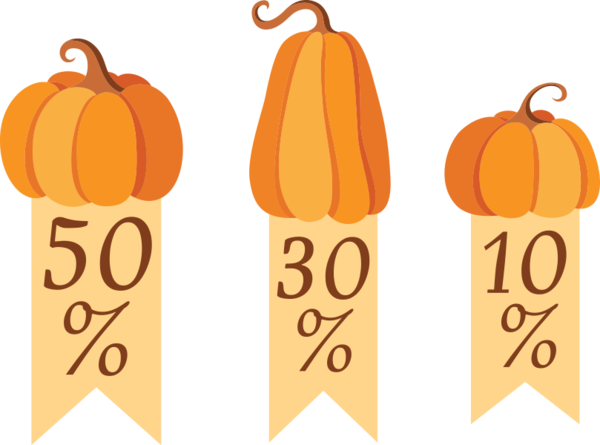 Transparent Thanksgiving sales tag for Thanksgiving