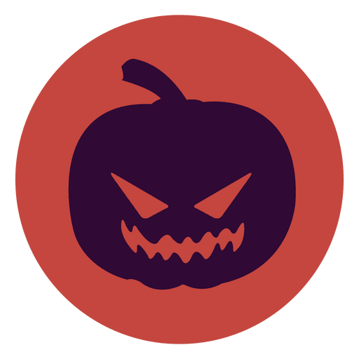 Transparent Pumpkin Mobile Marketing Mobile Tagging Silhouette Symbol for Halloween