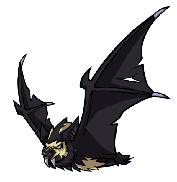 Transparent Bat Vampire Bat Desmodus Draculae Dragon for Halloween