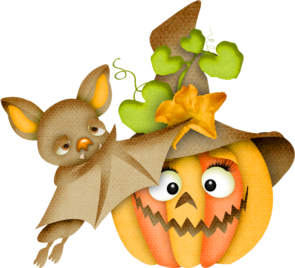 Transparent Pumpkin Blog Halloween Bat Food for Halloween