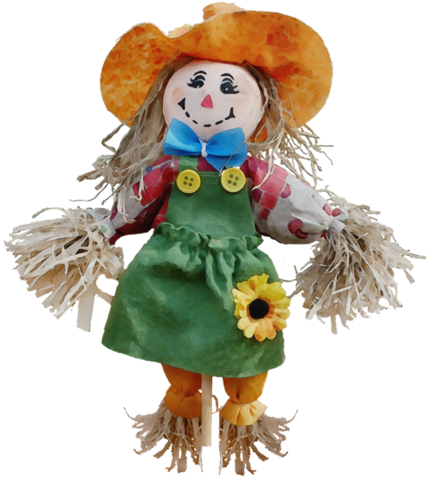 Transparent Scarecrow Halloween Agriculture for Halloween