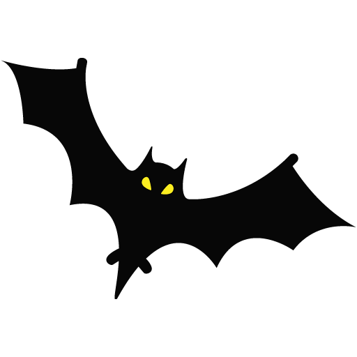 Transparent Bat Linkware Halloween Silhouette for Halloween