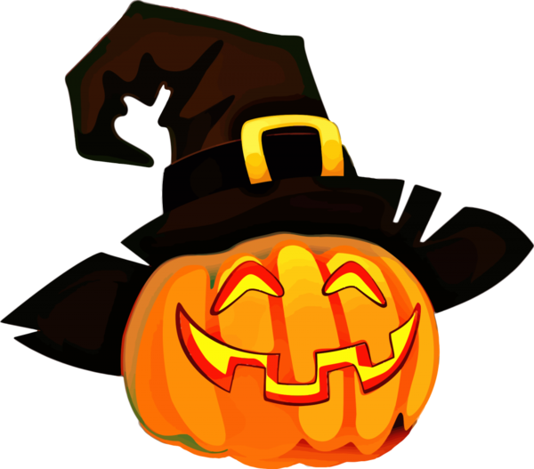Transparent Jacko Lantern Halloween Lantern Calabaza Symbol for Halloween