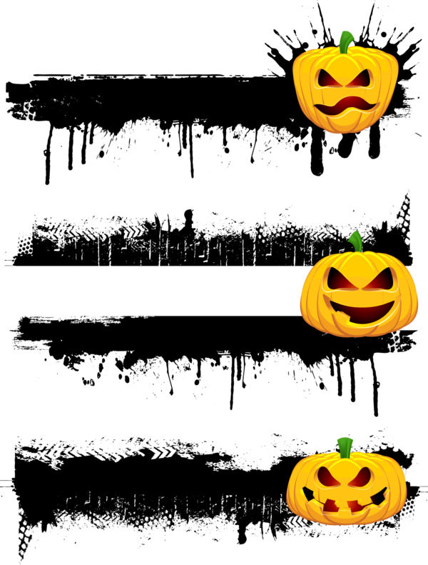 Transparent Halloween Jackolantern Pumpkin Text Symbol for Halloween