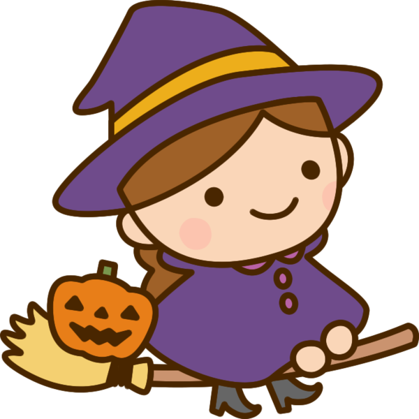 Transparent Halloween Witch Magician Purple Headgear for Halloween
