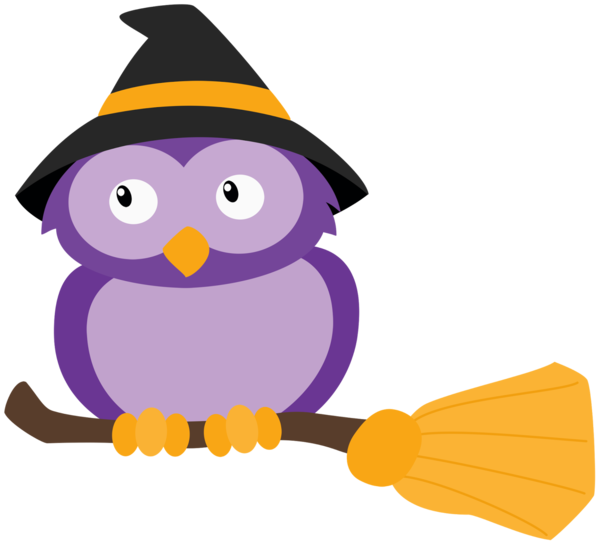 Transparent Halloween Cake Birthday Cake Halloween Owl Purple for Halloween