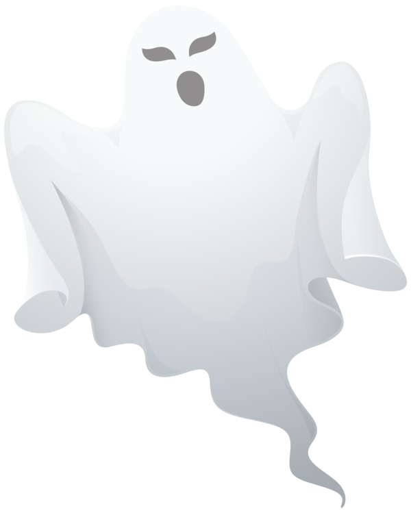Transparent Paper Ghost Halloween Angle Material for Halloween