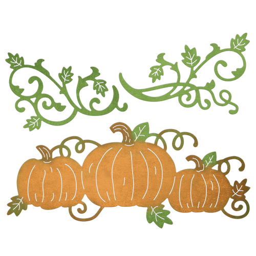 Transparent Pumpkin Gourd Cheery Lynn Designs Fruit for Halloween