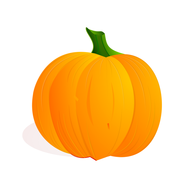 Transparent Jackolantern Halloween Pumpkin Orange Calabaza for Halloween