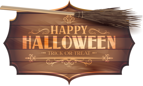 Transparent Halloween Paper Lantern Poster Logo for Halloween