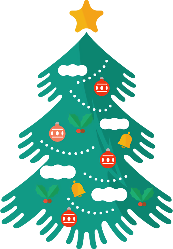 Transparent christmas Christmas tree oregon pine Colorado spruce for christmas tree for Christmas