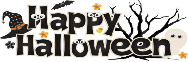 Transparent Halloween Drawing Youtube Text Logo for Halloween