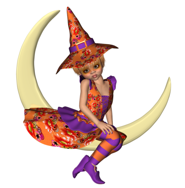 Transparent Halloween Witch Witchcraft  for Halloween