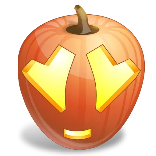 Transparent Jack Skellington Jacko Lantern Pumpkin Winter Squash Calabaza for Halloween
