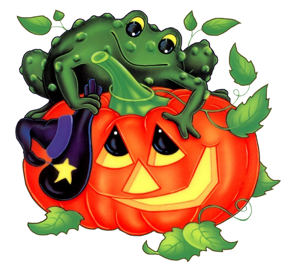 Frog Halloween Drawing Tree Frog for Halloween 570x526