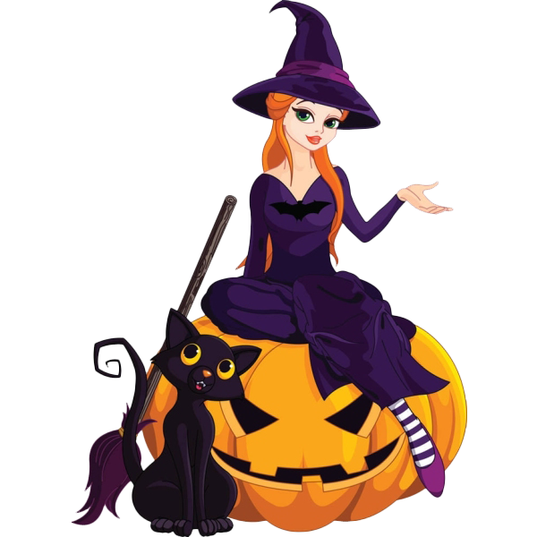 Transparent Halloween Witchcraft Recreation Purple for Halloween