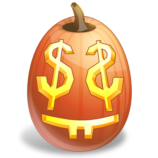 Transparent Pumpkin Jackolantern Halloween Calabaza Symbol for Halloween