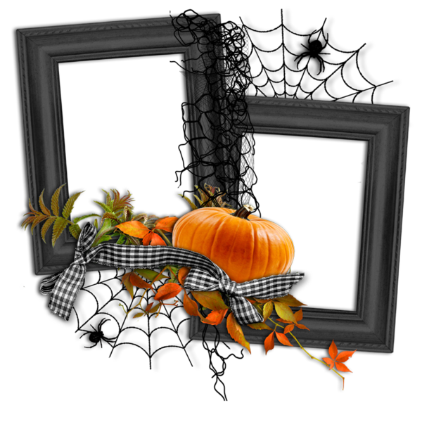 Transparent Halloween Scrapbooking Digital Scrapbooking Picture Frame for Halloween