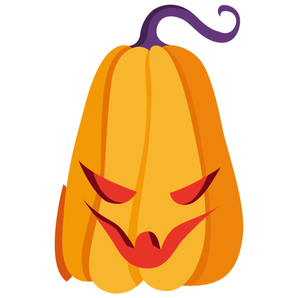Transparent Halloween Pumpkin Ghost Calabaza for Halloween